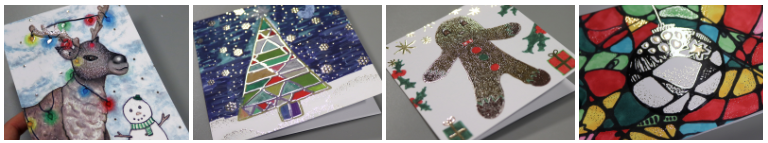 1. Catalyst Support Christmas Cards Designed by Clients and Enhanced by Duplo