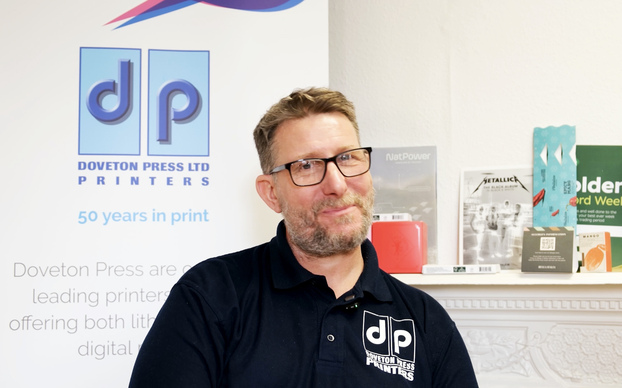 Mark Savage - Production Director, Doveton Press