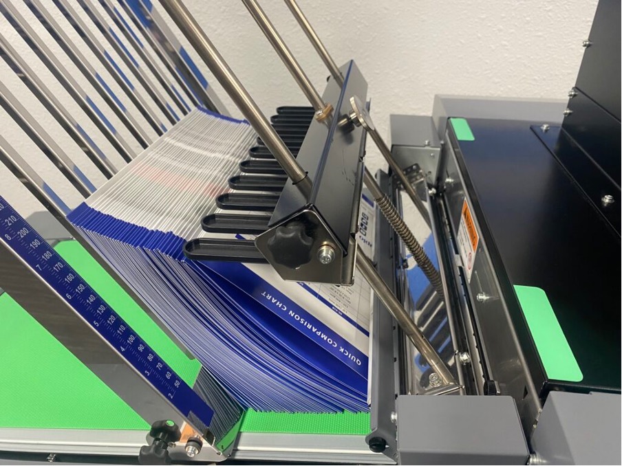 DC-F100 in-line folder