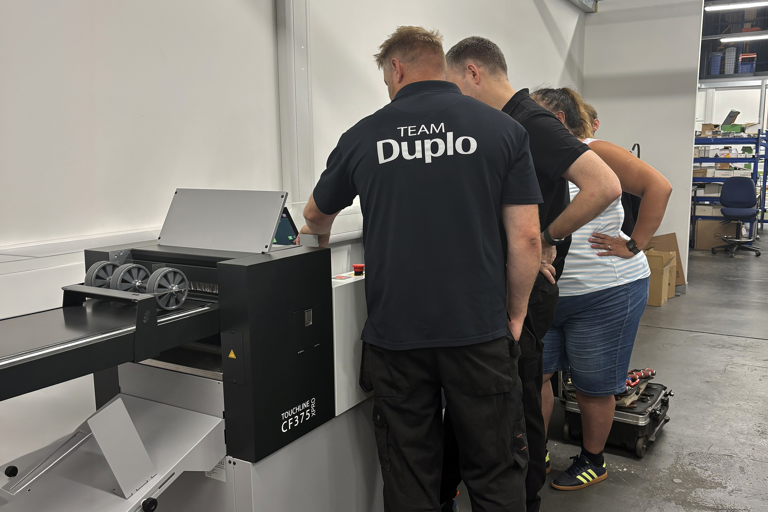 Richard Watkiss runs the training session for the NEW CF-375 XPRO