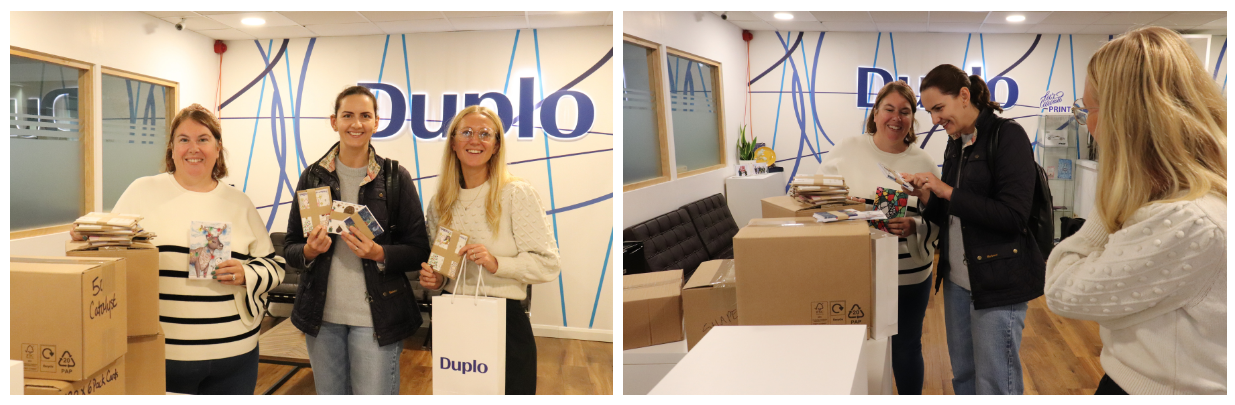 3. Teamwork Between Duplo and Catalyst Support for the Christmas Card Initiative