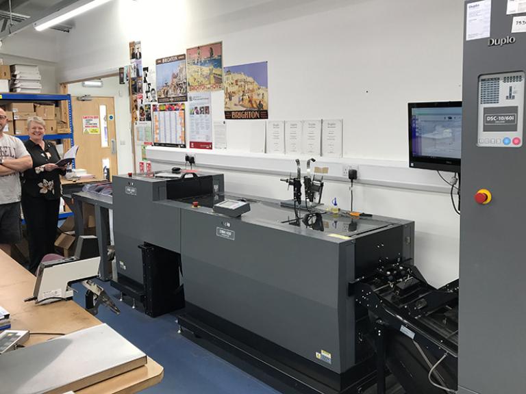 Duplo Booklet Maker helps to drive lean manufacturing