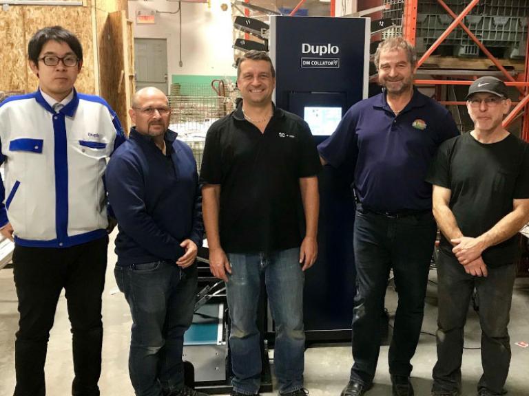 Duplos DM Collator helps Publidistribution Tougas reduce its workforce