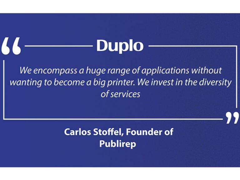 Portugal's First: Publirep invests in the Duplo DuSense