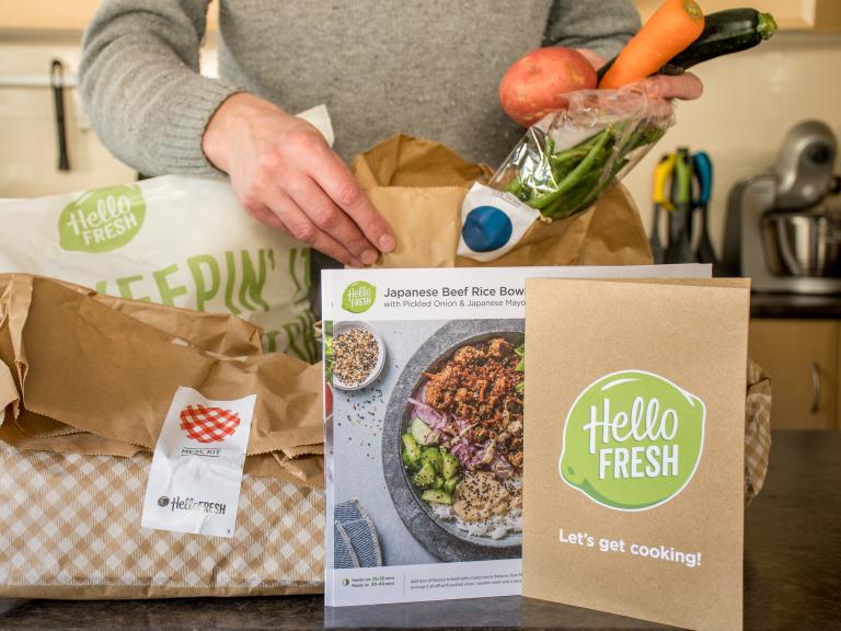 Our new landscape; food parcel