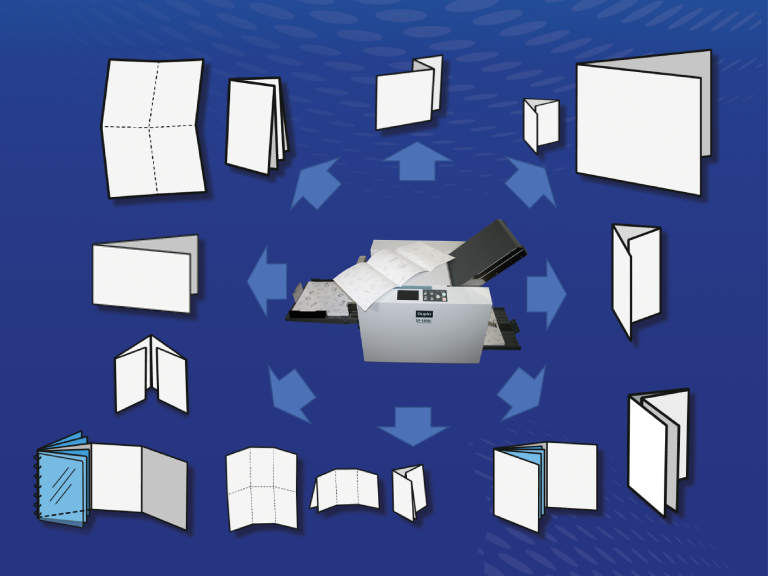 Table top suction folder