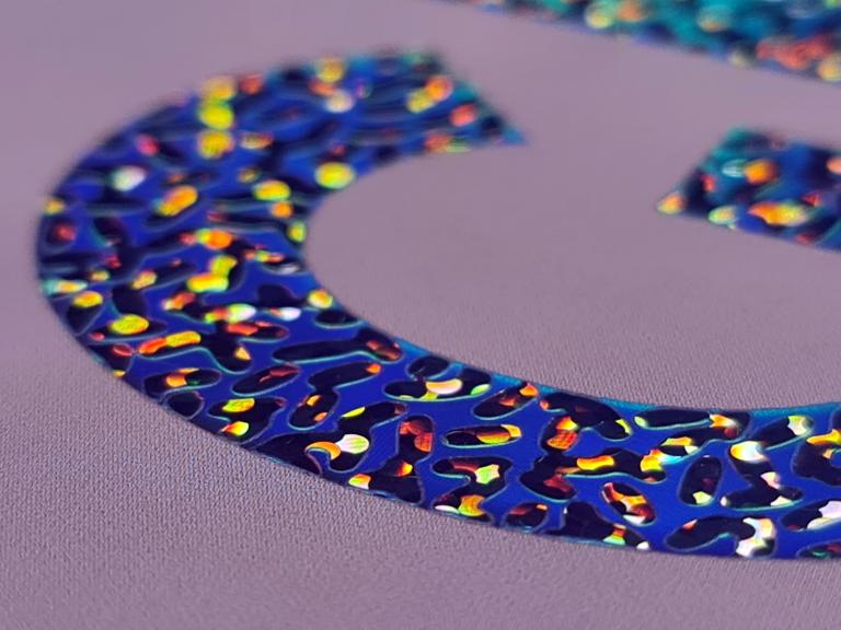 DDC-8000 Application - Glitter Foil