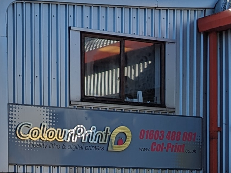 Colour Print Sign