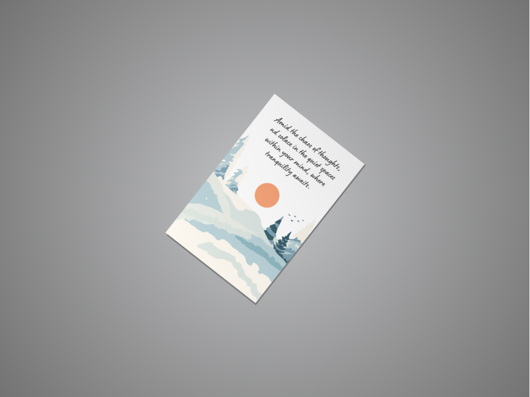 Mindfulness business cards