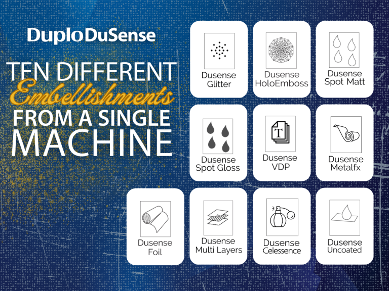 Dusense spot uv options