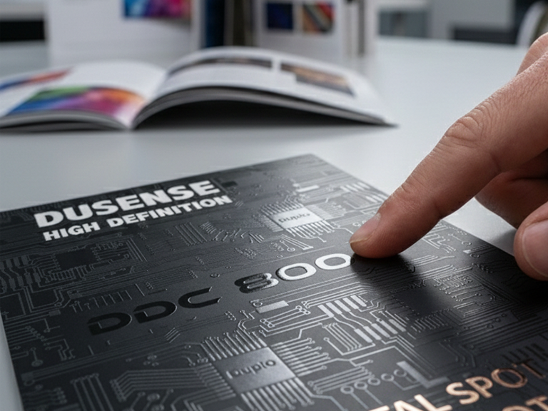 DDC-8000 Spot UV Sample Book