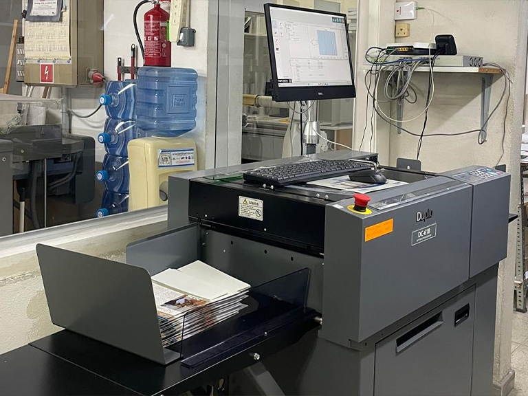 Dc-618 installation in Impremta Palafrugell