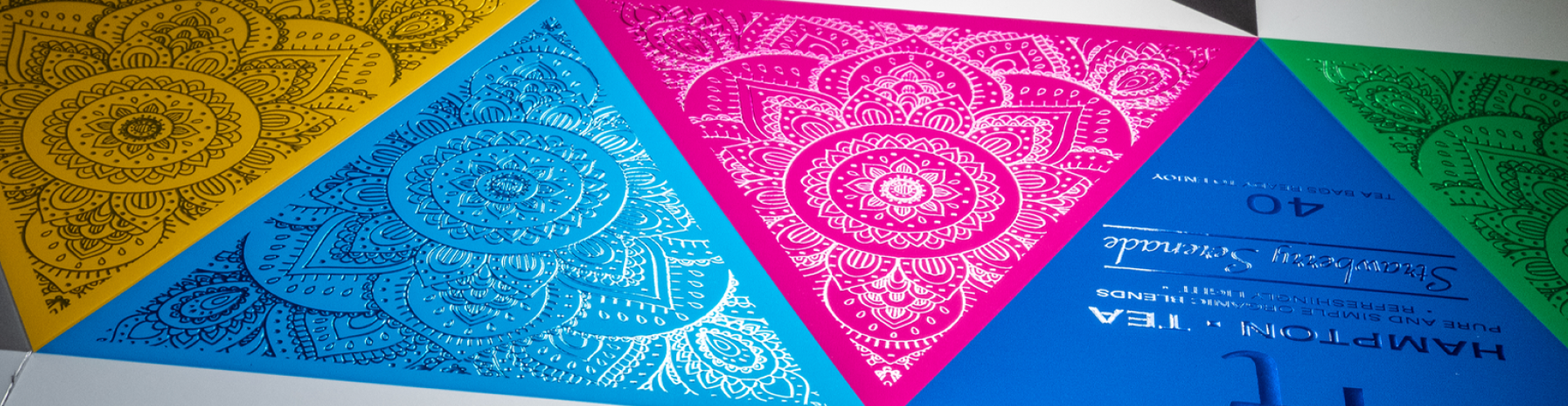 Foil embellished packaging