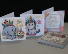 greeting cards with box