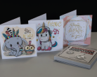 greeting cards with box