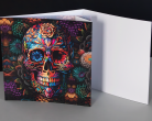 Skull Notebook with Flaps