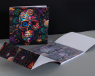 Skull Notebook with Flaps