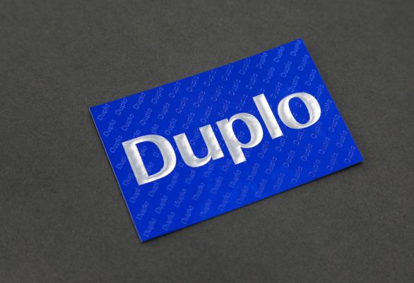 Duplo business card
