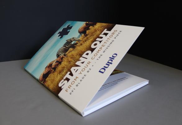 Table top suction folder