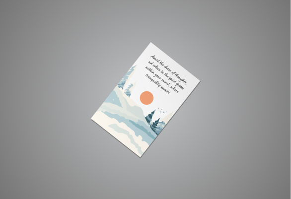 Mindfulness business cards