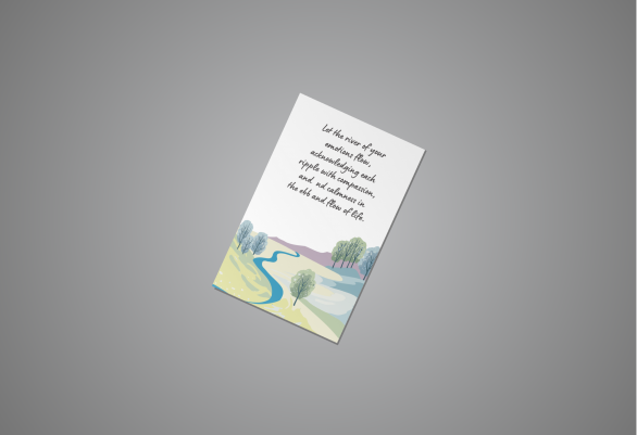 Mindfulness business cards