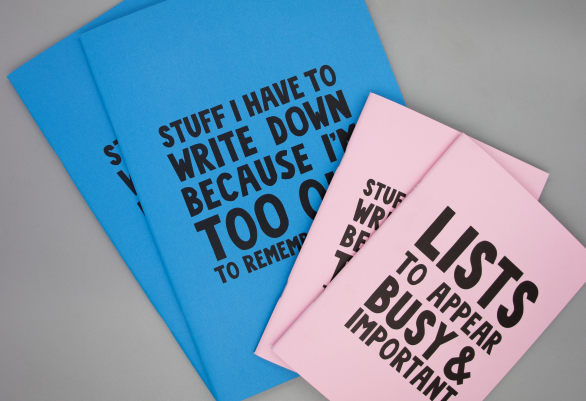 A4 notebooks