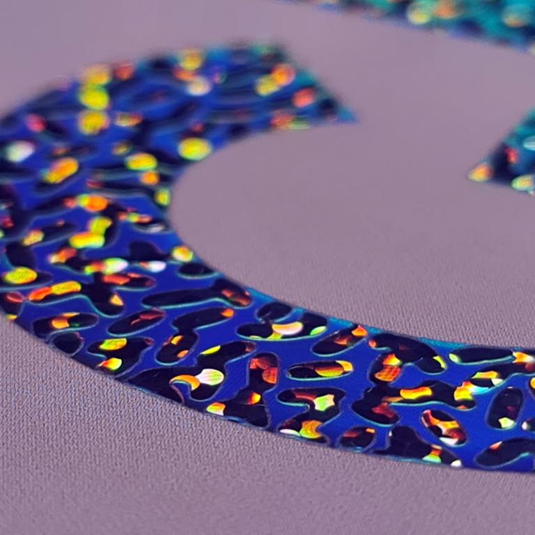 DDC-8000 Application - Glitter Foil